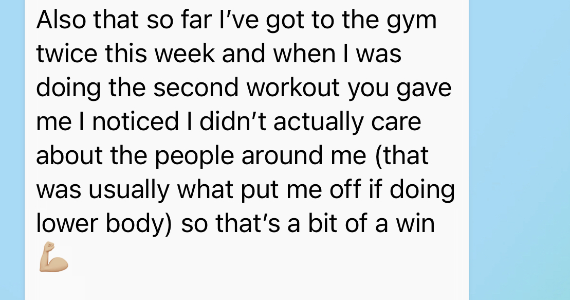 Client testimonial 1